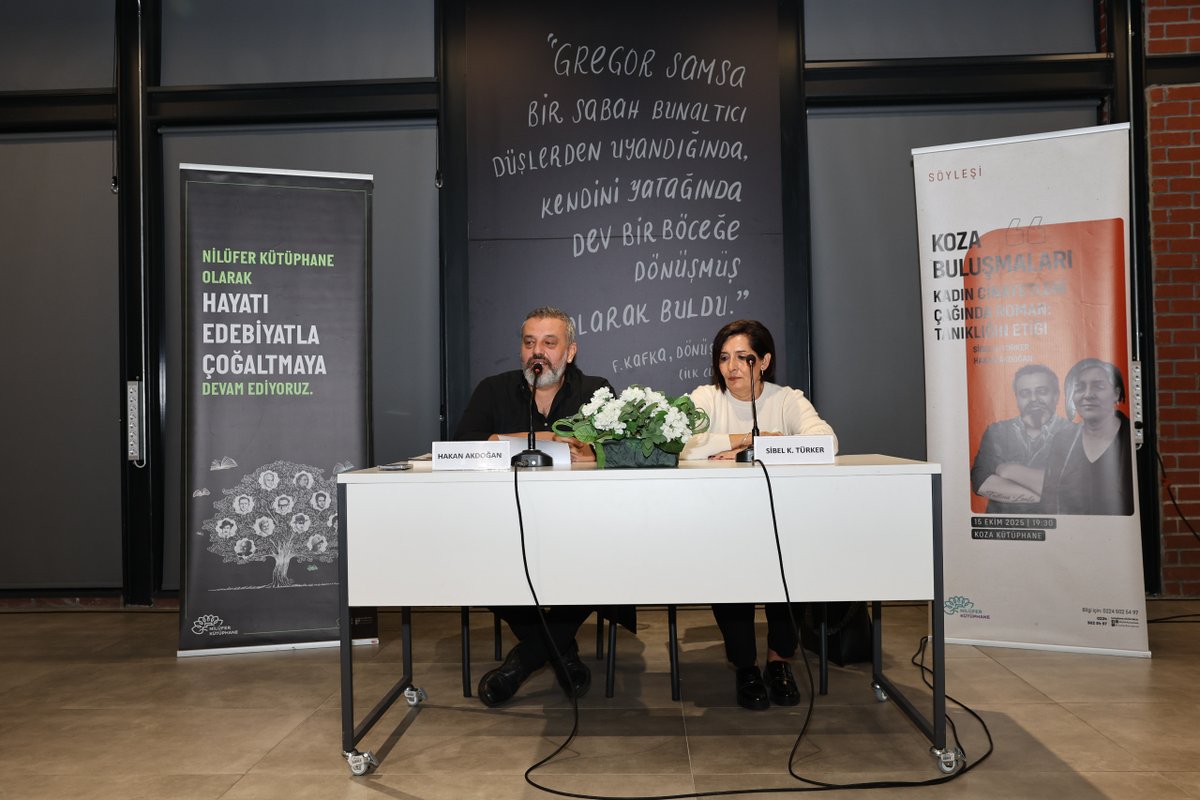 Koza Buluşmaları'nda bu ay, yazar Sibel K. Türker'i konuk ettik. Hakan Akdoğan'ın sorularıyla yön verdiği ve "Kadın Cinayetleri Çağında Roman: Tanıklığın Etiği" üzerine konuştuğumuz söyleşiye katılan herkese teşekkür ederiz.