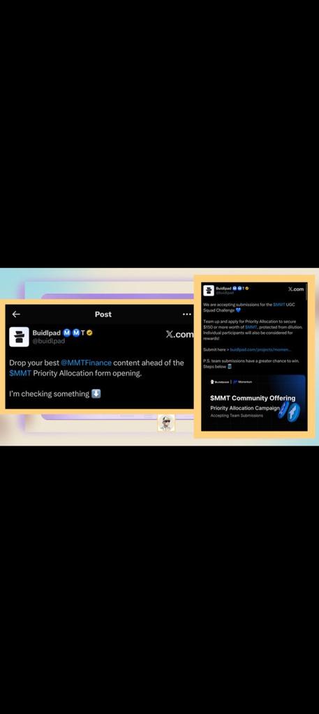 brain_eth_'s tweet image. I hope we are all ready for $MMT season
 @buidlpad is hosting a UGC Squad Challenge with creator allocations and up to $150+ in $MMT rewards. Join or form a squad to participate and potentially earn big! 💙