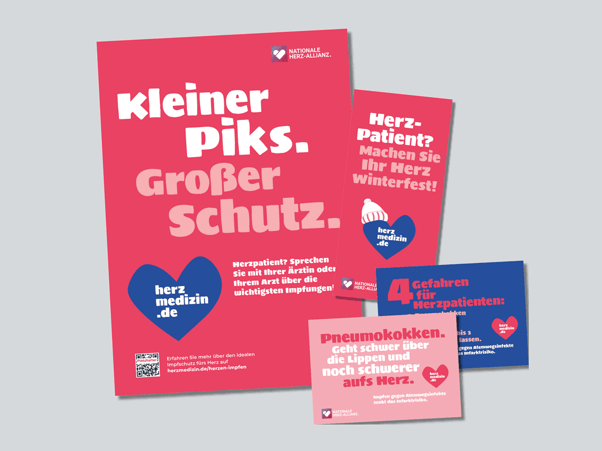 Herzmedizin_de's tweet photo. 💉❤️ „Herz ist Impf“ –  Patienten-Kit für Ihre Praxis
💬 Aufklärungsmaterialien für Patienten
📄 Informationsflyer für Praxis &amp; Wartezimmer
🤝 Gemeinsame Initiative für bessere Impfquoten
➡️ Jetzt kostenlos bestellen: https://t.co/iaOBapYNik
#DGK #HerzIstImpf https://t.co/WZcXKK0HdQ