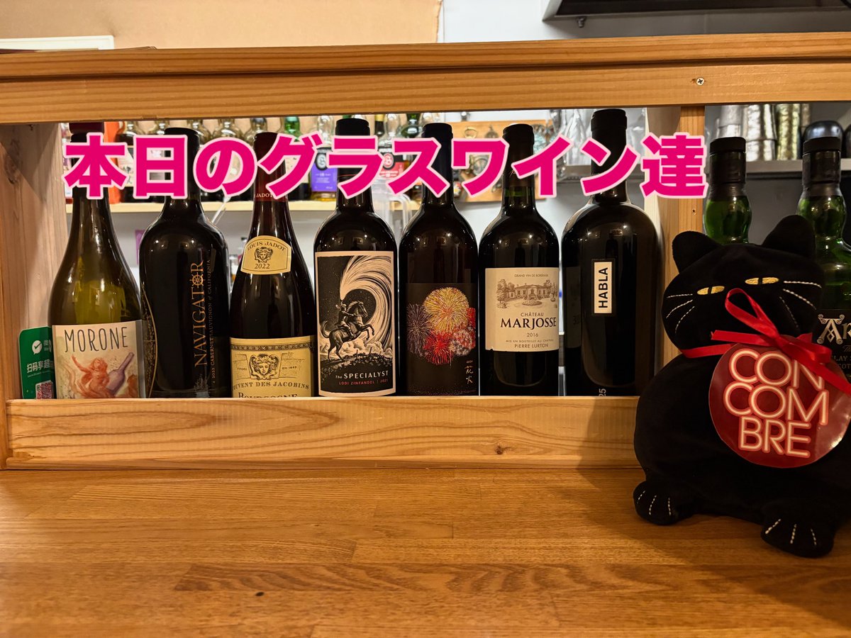 「ワインとウイスキーと創作料理の店」
Wine bar &amp;cellar concombre
#concombre  #コンコンブル
#芝公園バー   #芝公園ワイン
#バー飯　
#ウイスキー　#クラフトジン　
#whisky Mew  #厚岸 #イチローズモルト
#小ノ孝うなぎ #松永牛 #ぬいぐるみ
#ぬい撮り　#和牛スパイスカレー
