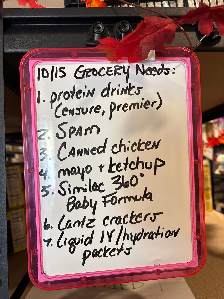 Grocery &amp; Supply Needs. Thank you for supporting our mission. We are committed to the long term recovery of Appalachia. 
Shipping: 
FOSCOE HOME TEAM
10543 HWY 105 S.   STE 4
BANNER ELK NC 28604