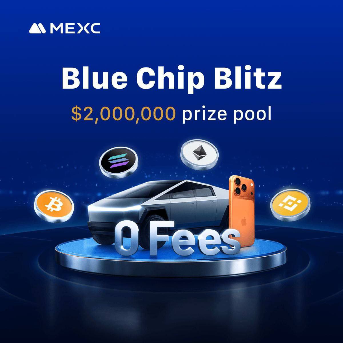 Cryptó Jaksoຖ (@cryptojakson) on Twitter photo I swear — <a href="/MEXC_Official/">MEXC</a> just keeps leveling up the game 😤
Blue Chip Blitz isn’t just another campaign… it’s a full-on trader festival 🎉
🚗 Spin your way to a Cybertruck in SpinFest
💸 Trade with 0 fees (yes, zero)
🔥 Stake and earn up to 600% APR
💰 And there’s a massive I swear — <a href="/MEXC_Official/">MEXC</a> just keeps leveling up the game 😤
Blue Chip Blitz isn’t just another campaign… it’s a full-on trader festival 🎉
🚗 Spin your way to a Cybertruck in SpinFest
💸 Trade with 0 fees (yes, zero)
🔥 Stake and earn up to 600% APR
💰 And there’s a massive