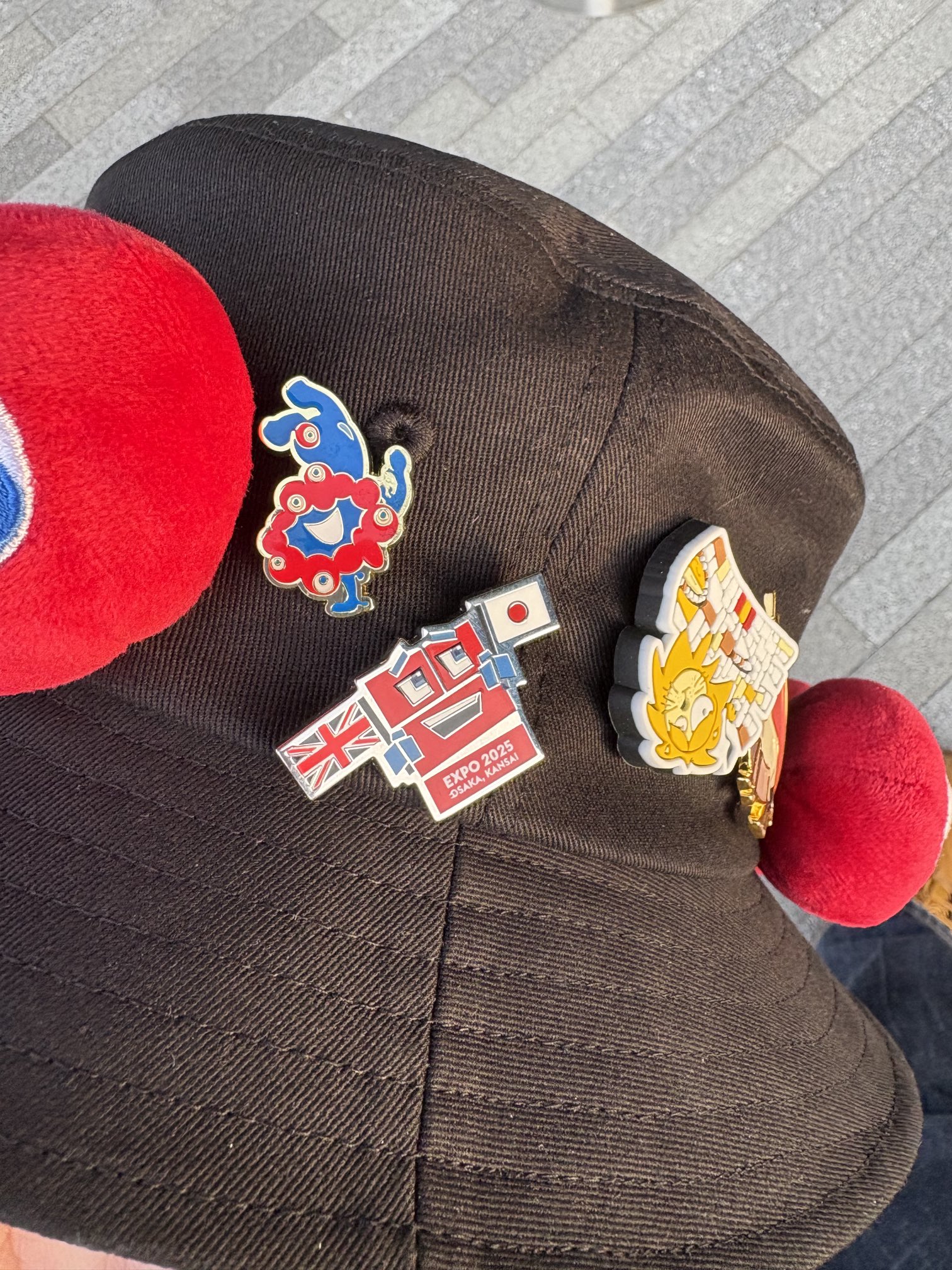 　ピンバッジ　万博 せのん🦀11／23GA2025 万博43回 on X: 