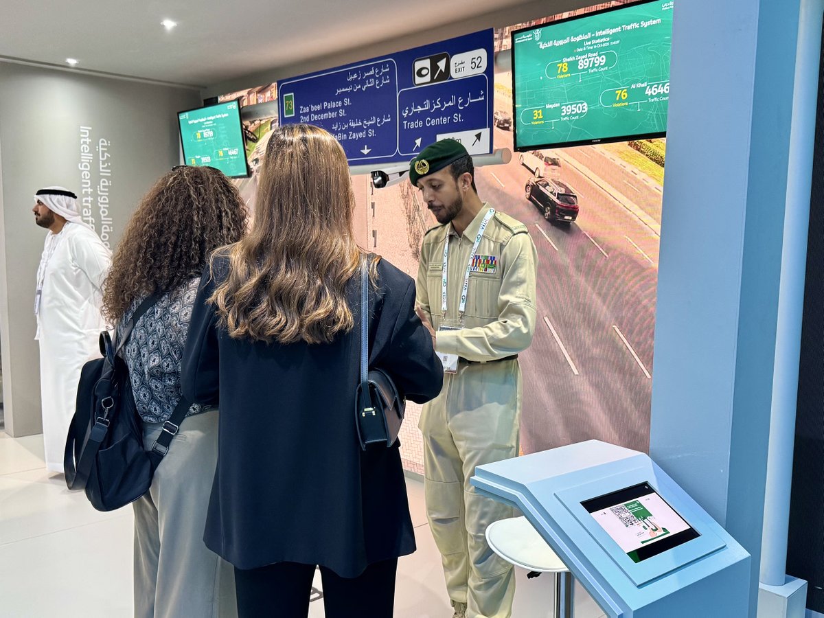 DubaiPoliceHQ's tweet image. Innovation. Intelligence. Security.
On Day 4 of #GITEX Global, Dubai Police continues to unveil smart solutions redefining the future of policing.

#DubaiPoliceAtGITEX2025 
#GITEXGLOBAL