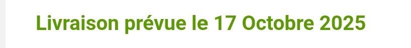 Si je le reçois vraiment demain on change de jeu ce samedi et ça va partir sur une journée entière dessus