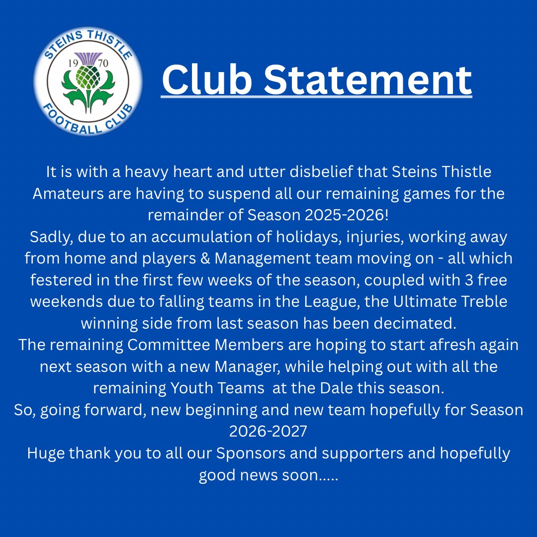 Steins Thistle AFC tweet media