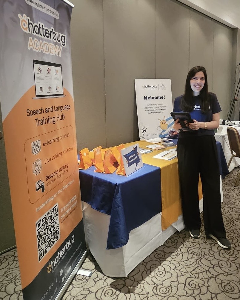 ChatterbugSLT's tweet image. Our team never stops! And today we’re at the NEL SENDCO event, showcasing how we support NEL through our ECB and MCP programmes 😄 Would you like to know more - Visit now: chatter-bug.com/NEL/ #SpeechAndLanguageTherapy #SEND #SENDCO #NorthEastLincolnshire #NEL