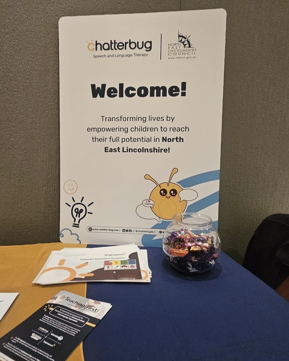ChatterbugSLT's tweet image. Our team never stops! And today we’re at the NEL SENDCO event, showcasing how we support NEL through our ECB and MCP programmes 😄 Would you like to know more - Visit now: chatter-bug.com/NEL/ #SpeechAndLanguageTherapy #SEND #SENDCO #NorthEastLincolnshire #NEL