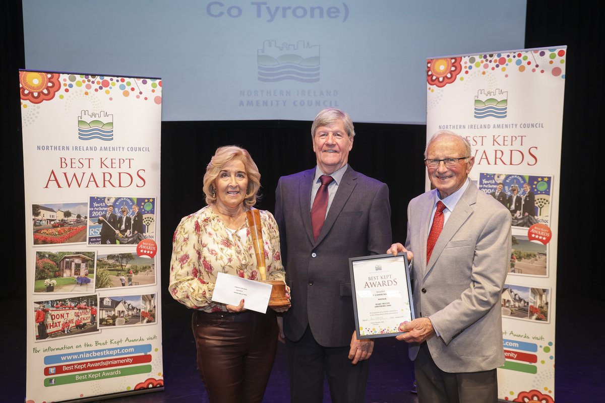 Congratulations to Mary McCoy from Dromore, Co Tyrone <a href="/fermanaghomagh/">Fermanagh & Omagh District Council</a> on taking the prestigious 'Best Kept Community Hero' award at the annual Best Kept Awards ceremony.  You are an inspiration to us all Mary! Well Done!