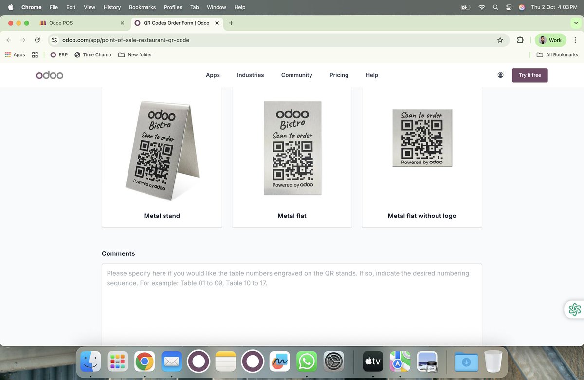 HMRC GROUP Odoo Partner
POS view for Restaurant / Hotel / Bar
#hotel #restaurant #food #odoo #bar #kfc
