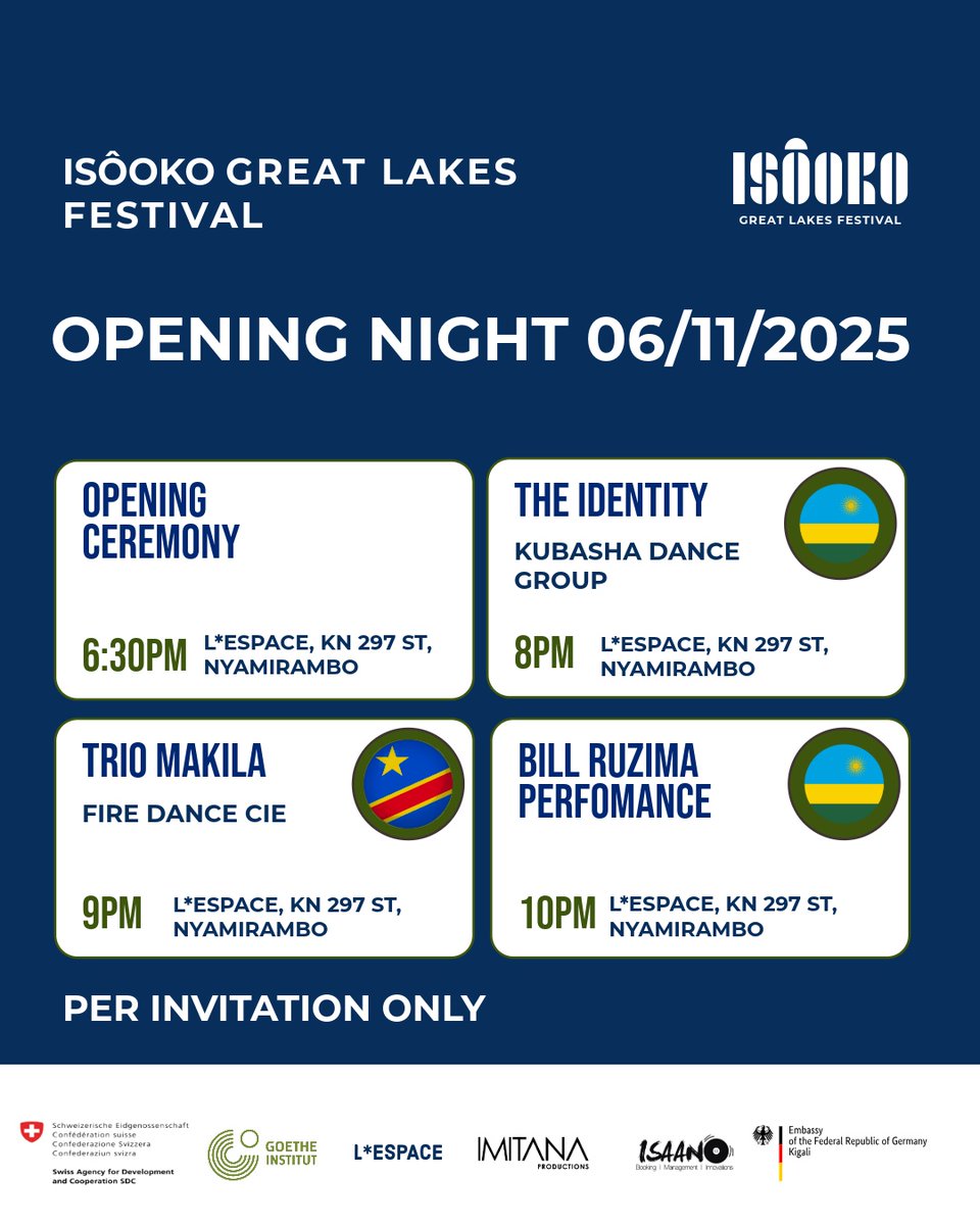 Isôoko Great Lakes Festival Plus tweet media