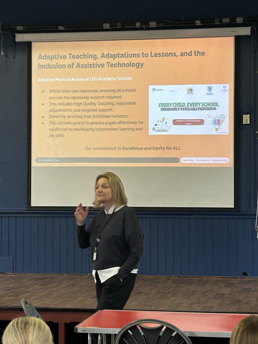 ManorParkSchSM1's tweet image. Our Discovery Day showcasing Inclusive Practice and highly effective Ordinarily Available Provision has got off to a flying start with Manor Park Senior Leaders sharing the @LEOacademies approach to adaptive teaching to ensure true inclusion for all
