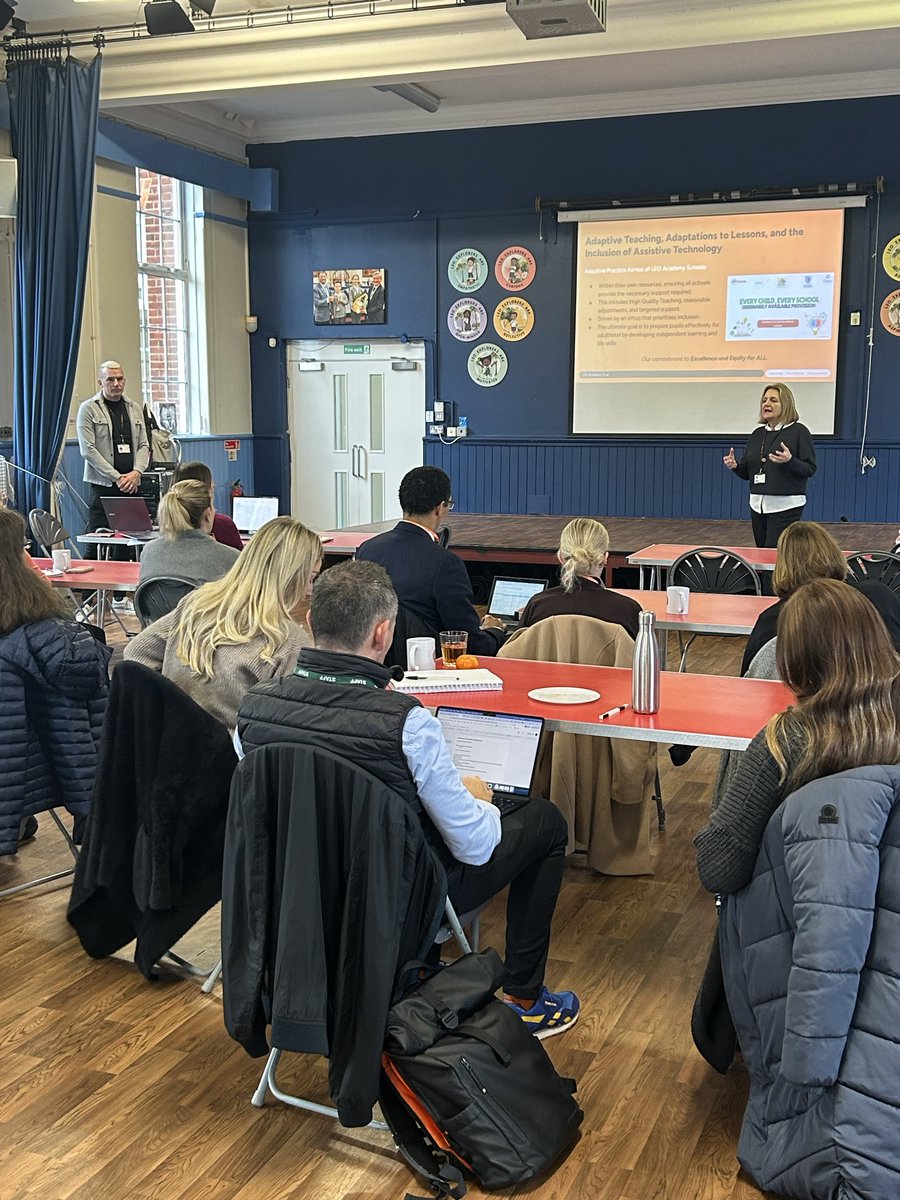 ManorParkSchSM1's tweet image. Our Discovery Day showcasing Inclusive Practice and highly effective Ordinarily Available Provision has got off to a flying start with Manor Park Senior Leaders sharing the @LEOacademies approach to adaptive teaching to ensure true inclusion for all
