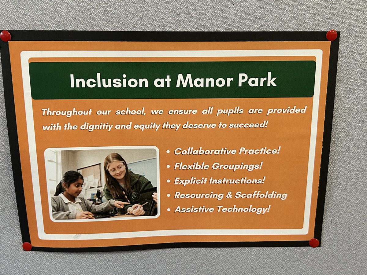 ManorParkSchSM1's tweet image. Our Discovery Day showcasing Inclusive Practice and highly effective Ordinarily Available Provision has got off to a flying start with Manor Park Senior Leaders sharing the @LEOacademies approach to adaptive teaching to ensure true inclusion for all