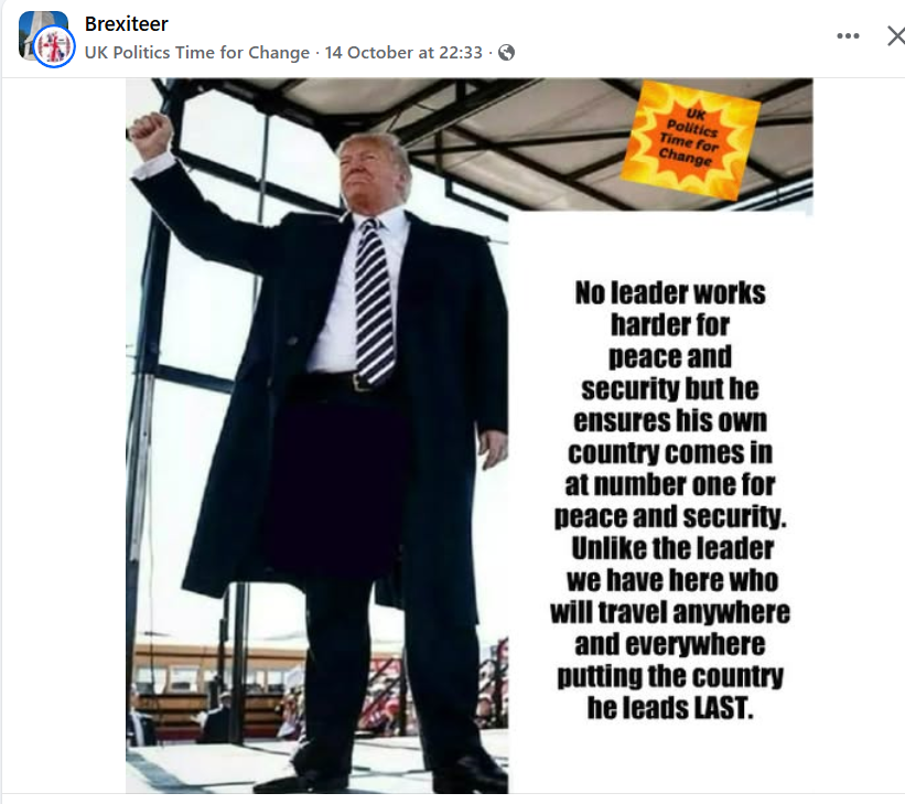 Love or hate Trump, there is no denying he loves his country and has his priorities in the right order.  Starmer cares more about what is happening abroad, and prefers labels to solutions.  #SACKSTARMER #SACKTHEGOVERNMENT #FlyTheFlag