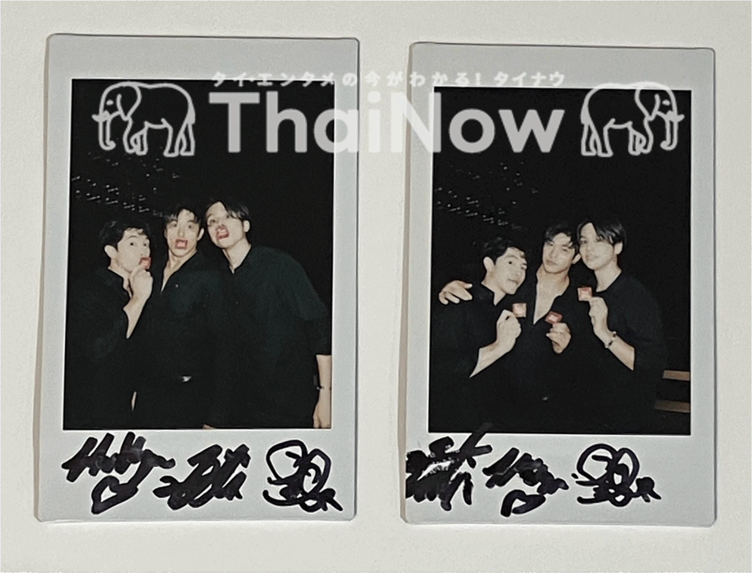 VANNER TAEHWAN LOVE サイン入りチェキ2枚セット VANNER TAEHWAN LOVE サイン入りチェキ2枚セット