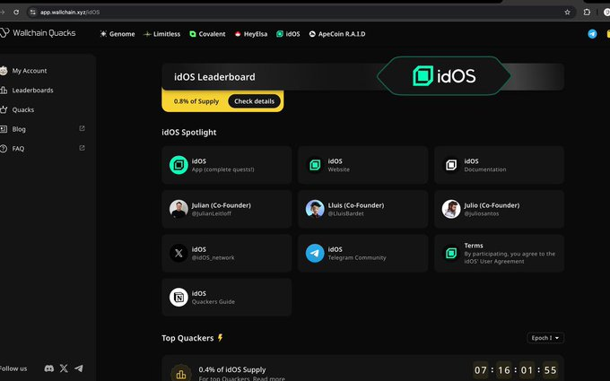 rafastruick_'s tweet photo. 7 days to go before @idOS_network Epoch 1 begins! ⏳

- Be part of the movement —

- Quote this post, join the community, and comment “gidOS” to show your support.

- Let’s count down together to the TGE launch! 🚀 https://t.co/FukV3C4u3S
