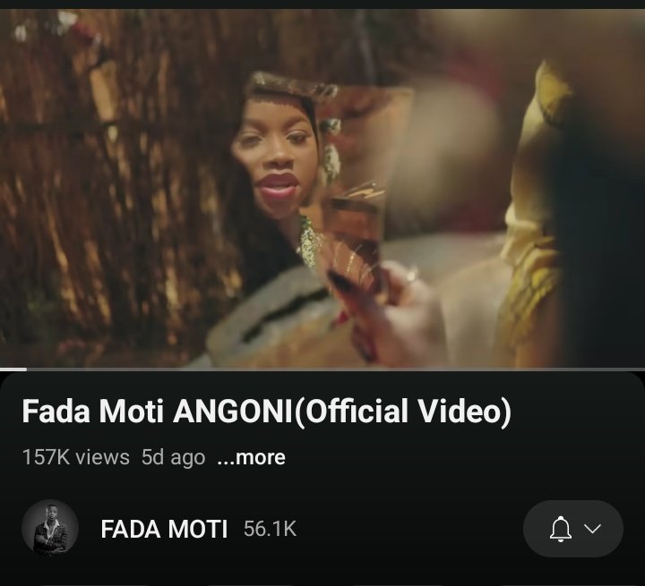 PlugKaunjika1's tweet photo. Lets reacg 200K views for Angoni Music video by @FadaMotionist

https://t.co/N0RXncEl3X

#FadaMoti
#Angoni https://t.co/qdYvN9D3Ka