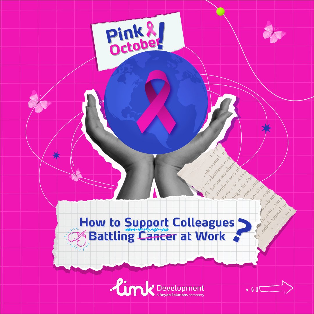 linkdevelopment's tweet image. Pink October reminds us that awareness also means compassion.
At Link Development, we believe every workplace should be a space of understanding and support — especially for colleagues navigating health challenges.
Here are a few ways to create a culture that empowers, includes,…