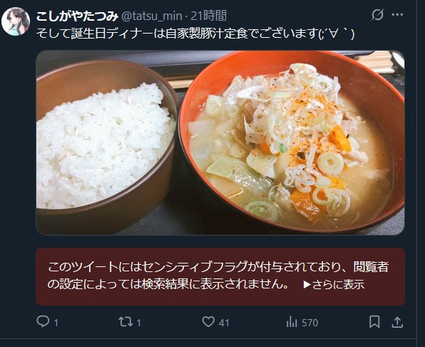 「で、斜度板も解除なって無いかなと思ったけど成って無いからポストを常にセンシティブ」|こしがやたつみのイラスト