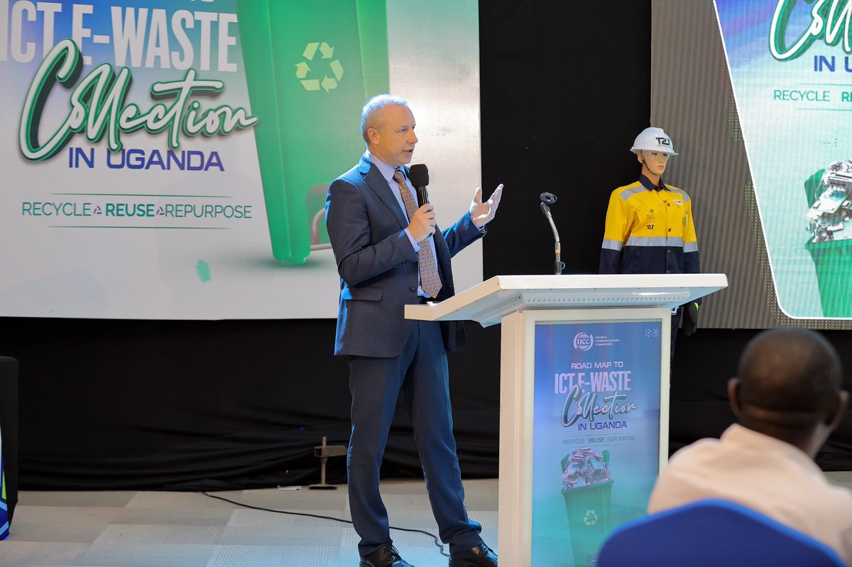 NITAUganda1's tweet image. We are honored to have joined stakeholders recently at the official launch of the ICT E-Waste Collection Roadmap, hosted by @UCC_Official at @MestilHotel, a major milestone towards responsible e-waste management and sustainable recycling in Uganda’s digital ecosystem. ♻️💻…