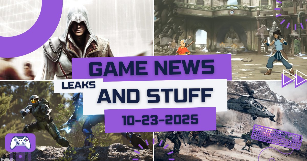 gamedevrelay's tweet image. Hello friends, Happy Thursday! 📆
In today’s news:
🎮 2025 Golden Joystick Nominees
🎮 AC Mirage: Valley of Memory
🎮 Why Xbox Handheld Was Cancelled, Allegedly
And More!
open.substack.com/pub/gamedevrel…
Have a great day everybody and stay tuned for more news! 🙌