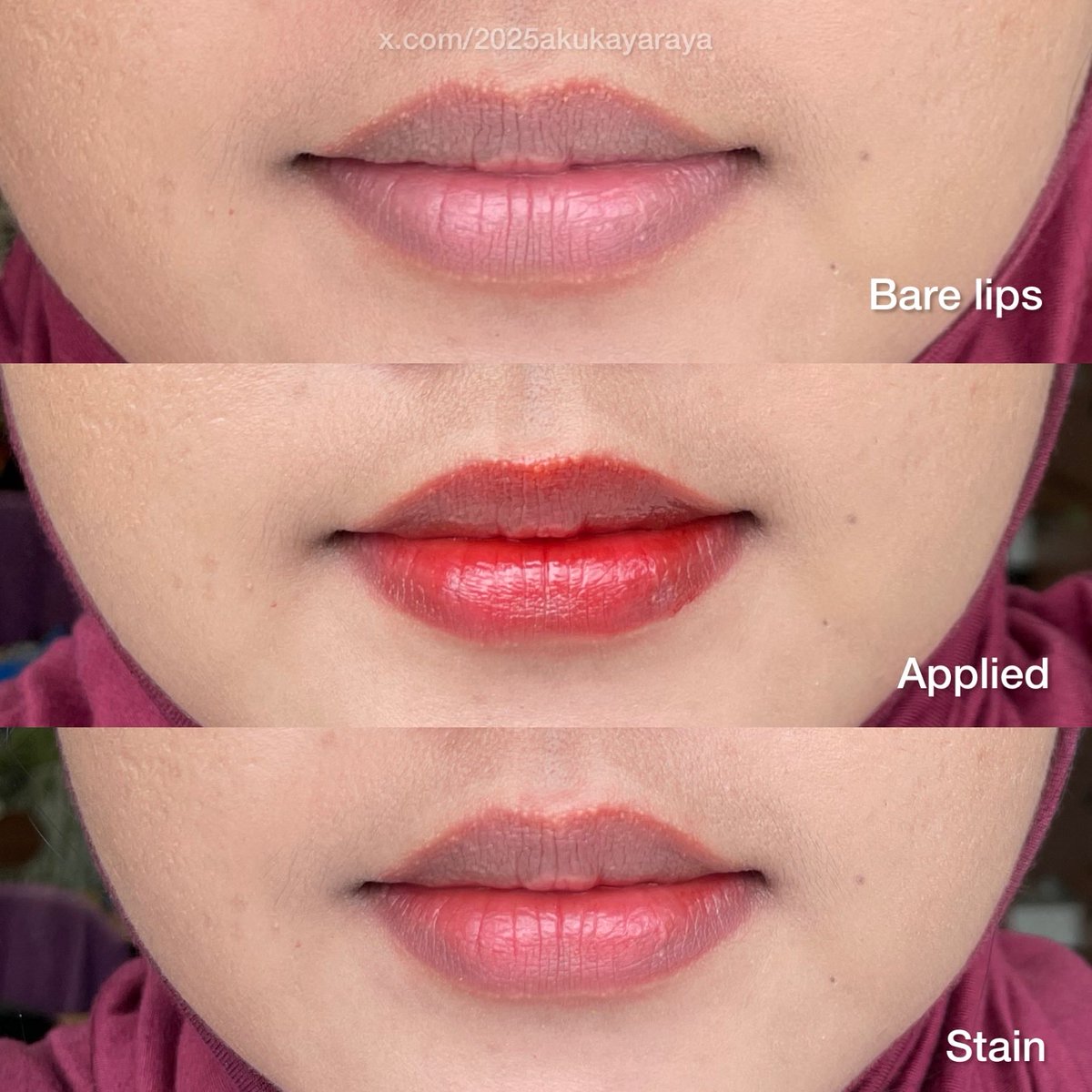 Bunga🌾 (@2025akukayaraya) on Twitter photo SUMPAH CAKEP BGT.. definisi liptint & lipgloss disatuin saking moistnya🤝
Holika Holika Heart Crush Glow Tint Air💕 SUMPAH CAKEP BGT.. definisi liptint & lipgloss disatuin saking moistnya🤝
Holika Holika Heart Crush Glow Tint Air💕