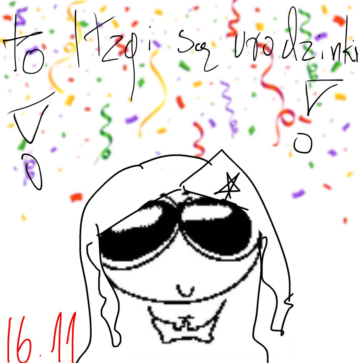 TO ITZQI SĄ URODZINKI!!!  >w< 

Oficjalnie dostajecie zaproszenie na strimka urodzinowego ^^ Obchodzę 15 listopada ale jako ze ta data jest zarezerwowana, odbędzie się 16! Wiecej info soon :p

Ps. Będzie to Szczurrrrzzzy powrót ;3

(Low quality image by me)