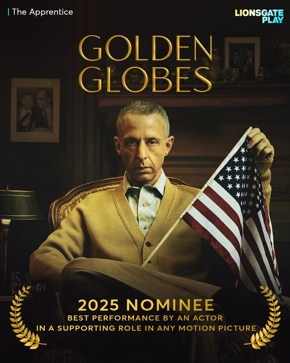 Stan and Strong are spectacular. See the actors embody the real-life figures whose partnership shaped modern history. #TheApprentice coming to Lionsgate Play on the 24th of October.