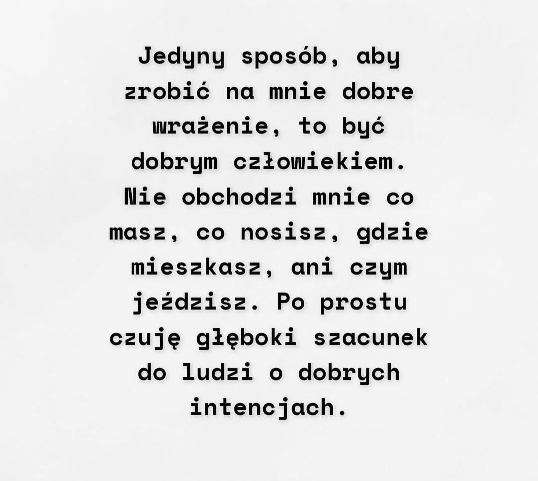 Do ludzi, którzy widzą różnice...