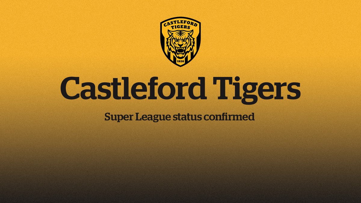 Our Super League status is confirmed

Read the full story here - tinyurl.com/mr4cy689