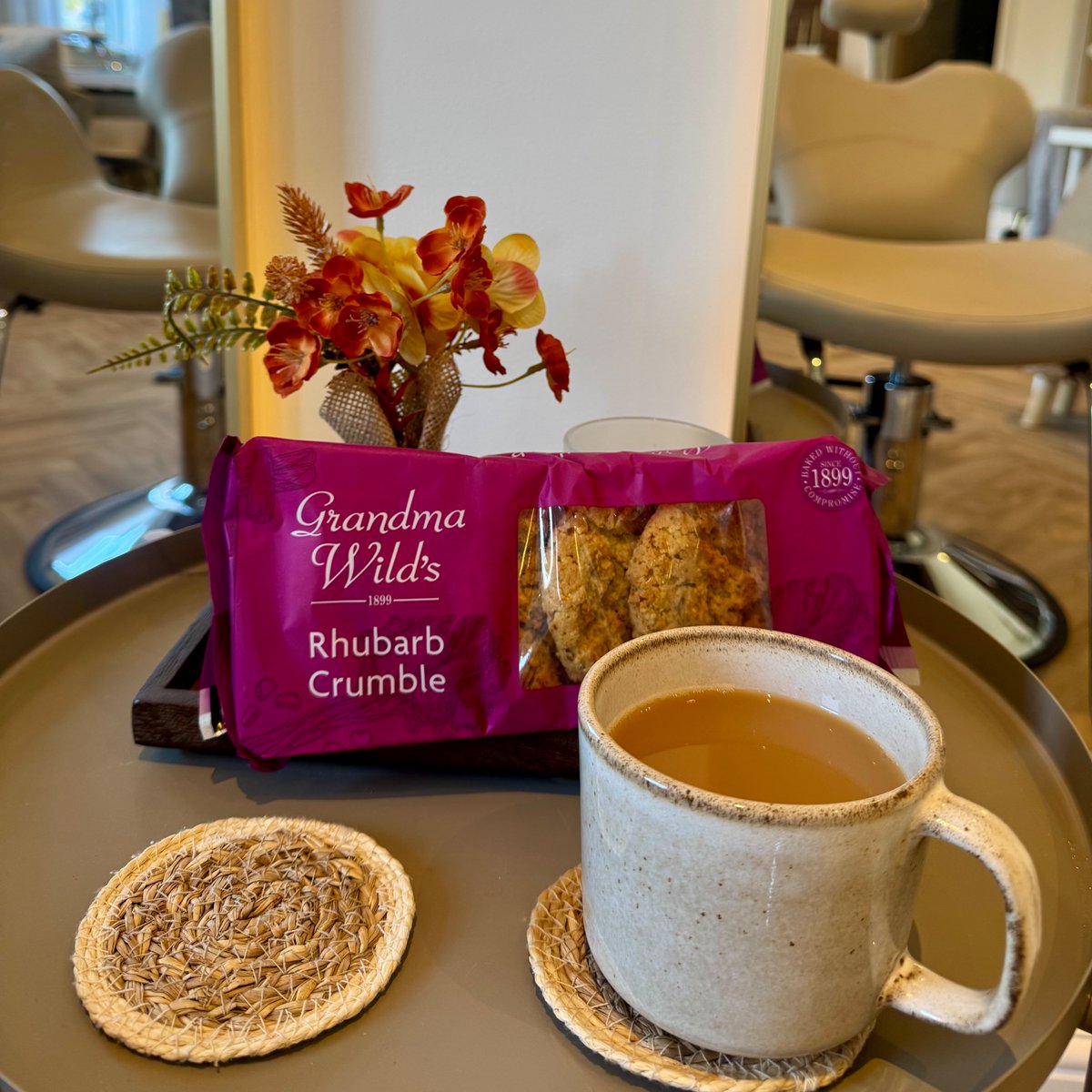 Whose noticed our new Rhubarb Crumble packaging👀😍