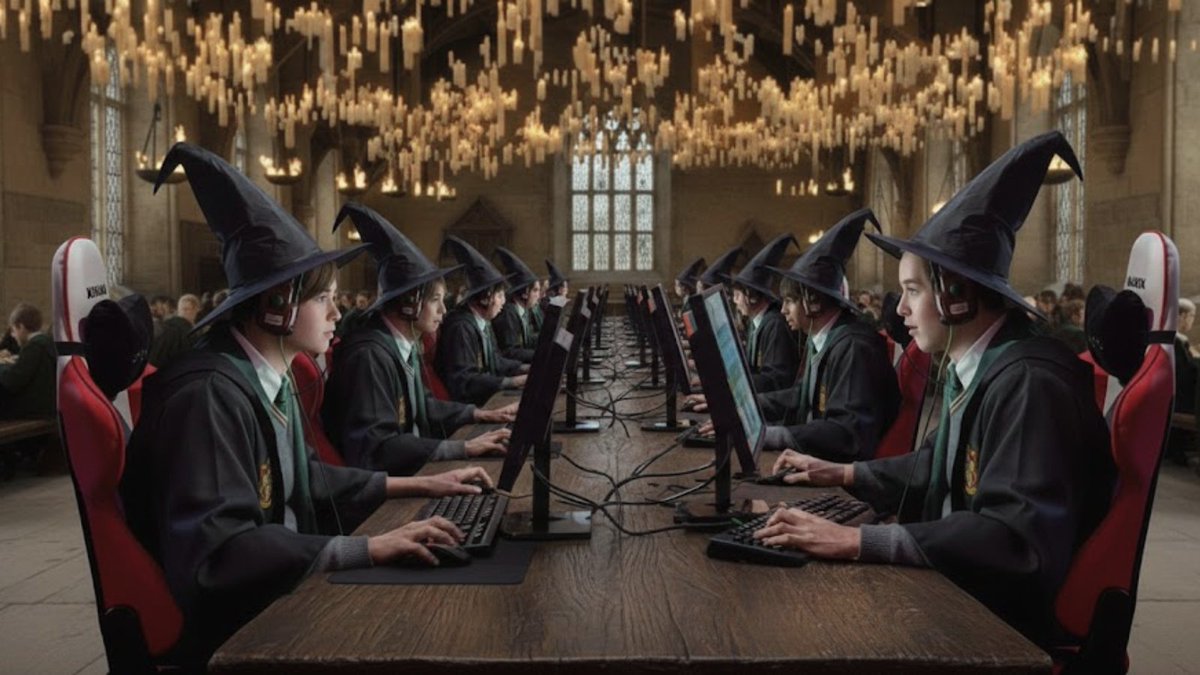 lumosdotwtf's tweet image. Duel in Esports mode soon
Wizards practicing for the upcoming Perp War
Lumos