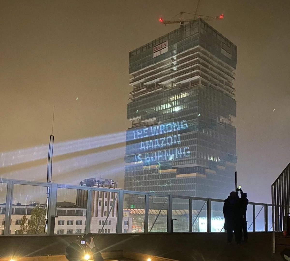 Stadtbild komplett ruiniert