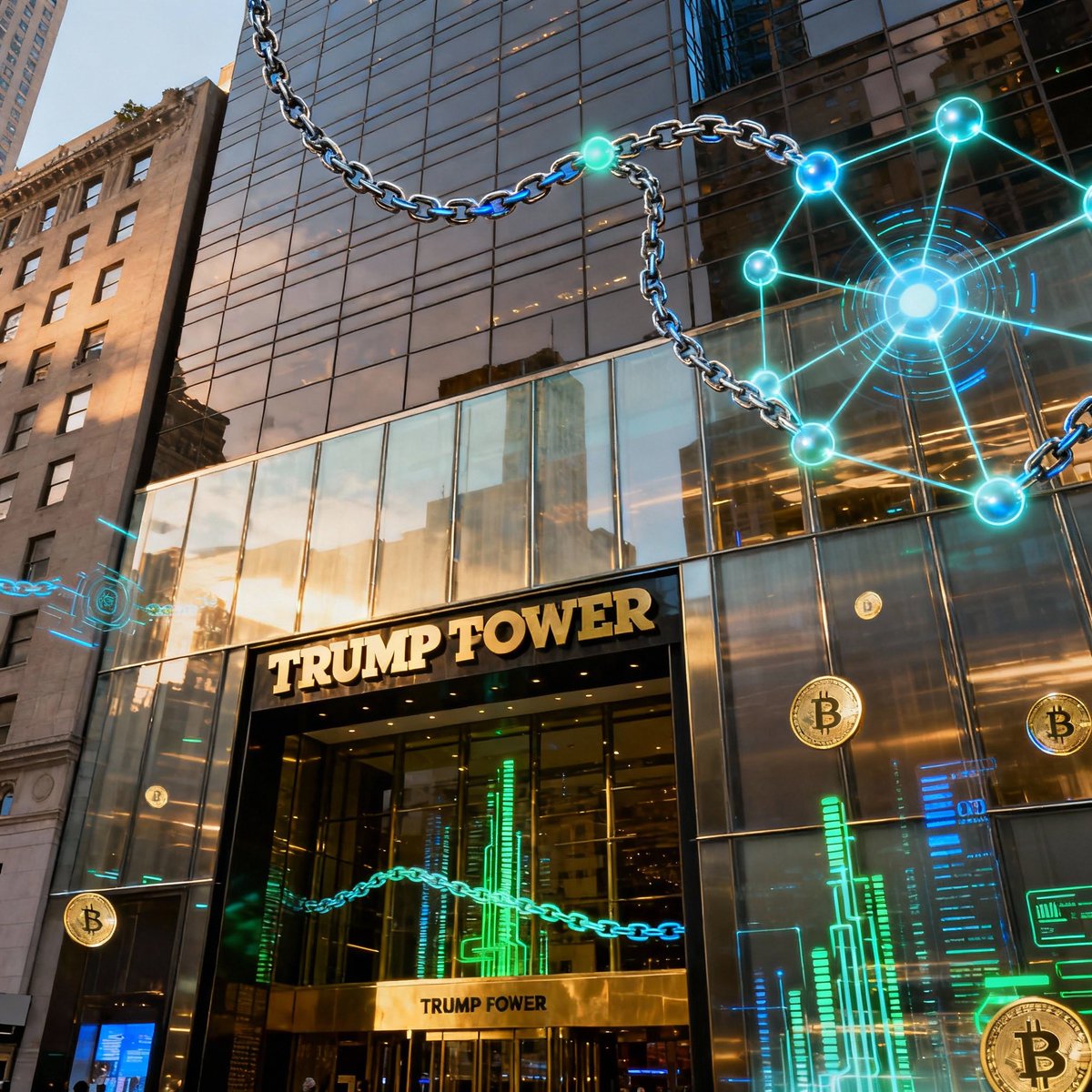 KryptoStone_io's tweet photo. 🏙️ Bientôt possible d’acheter une part de la mythique Trump Tower ?  

Eric Trump annonce un projet de tokenisation immobilière avec World Liberty Financial.  

Une initiative qui pourrait redéfinir l’accès à l’investissement dans l’immobilier de prestige.

 #Kryptostone https://t.co/VkYbdF21SX
