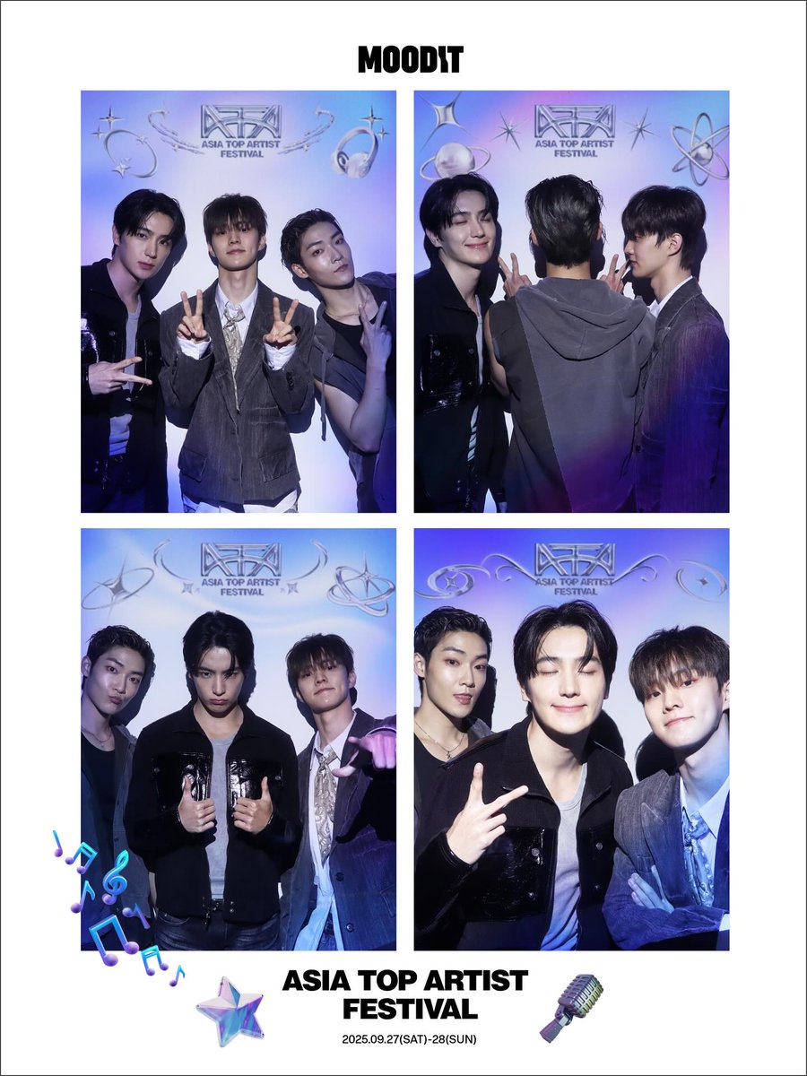 아타페스티벌 인스타 무딧 네컷사진 #케빈 #현재 #큐