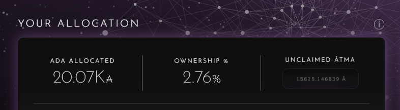 When staking through Diffusion, you can also receive Âtma tokens, along with your Cardano Staking rewards.

370k Âtma has been distributed already!

To start earning Âtma;
- Deposit ADA into Diffusion
- Sign up for Âtma rewards
- Stay delegated to Diffusion, and earn Âtma rewards