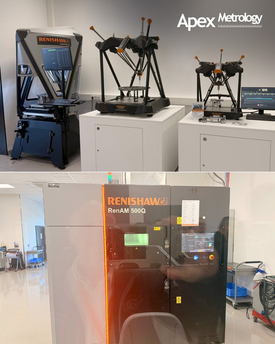ApexMetrology's tweet photo. This week we spent a couple of days at the Renishaw Channel Partner Conference in Stuttgart seeing their latest innovation and technology. Ryan Graham was joined by Paul Bulman, Director of Apex Metrology and our sister company Manchester Metrology

#Renishaw #CMM #QualityControl https://t.co/DSz0kAZicu