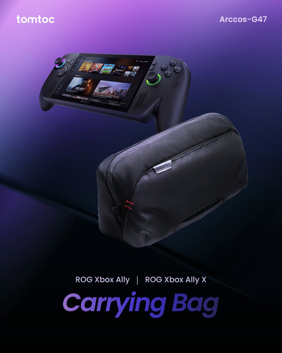 Arccos-G47 Compatibility Update 🎮

Now known to fit:
ROG Xbox Ally / ROG Xbox Ally X / Steam Deck / Steam Deck OLED / Nintendo Switch 2/ ROG Ally / ROG Ally X / Lenovo Legion Go / PlayStation Portal / Hori Split Pad Pro

🎁 Follow+Repost for a chance to try it free
3 winners