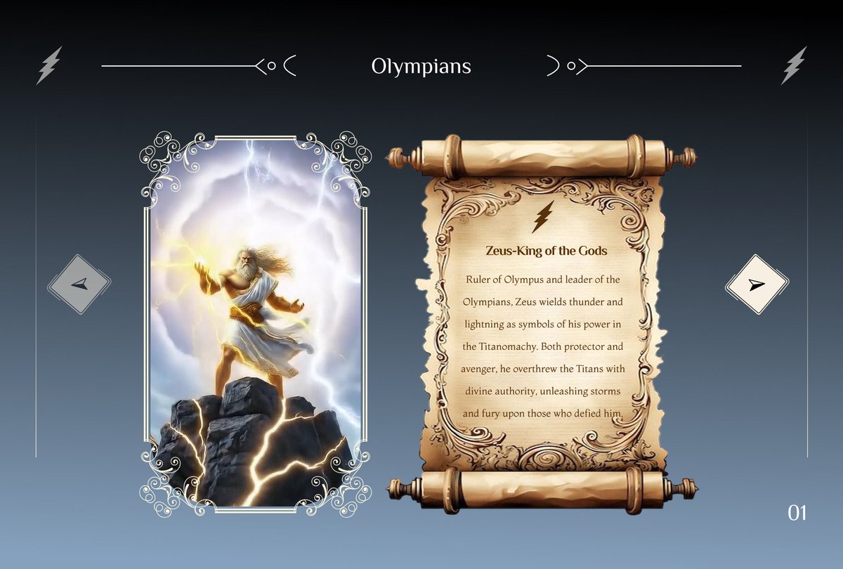 RobDesignns's tweet image. I’ve always been a fan of Greek mythology and I decided to design this landing page of the Titanomachy. Check out the full project on: behance.net/gallery/236304….