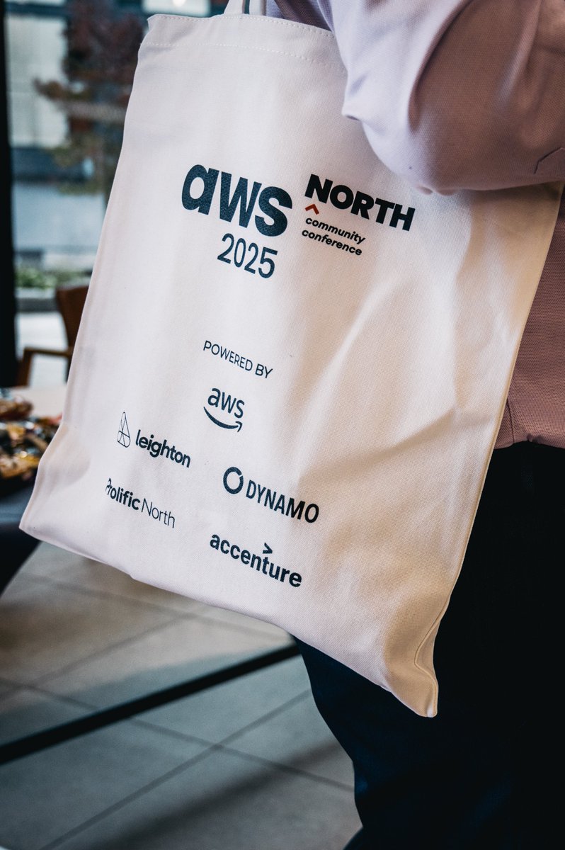 And we're off...

AWS North Community Conference - powered by <a href="/awscloud/">Amazon Web Services</a> <a href="/Leighton/">Leighton</a> <a href="/Accenture/">Accenture</a> <a href="/dynamonortheast/">Dynamo North East</a> and <a href="/ProlificNorth/">Prolific North</a>.

#AWSNorth2025