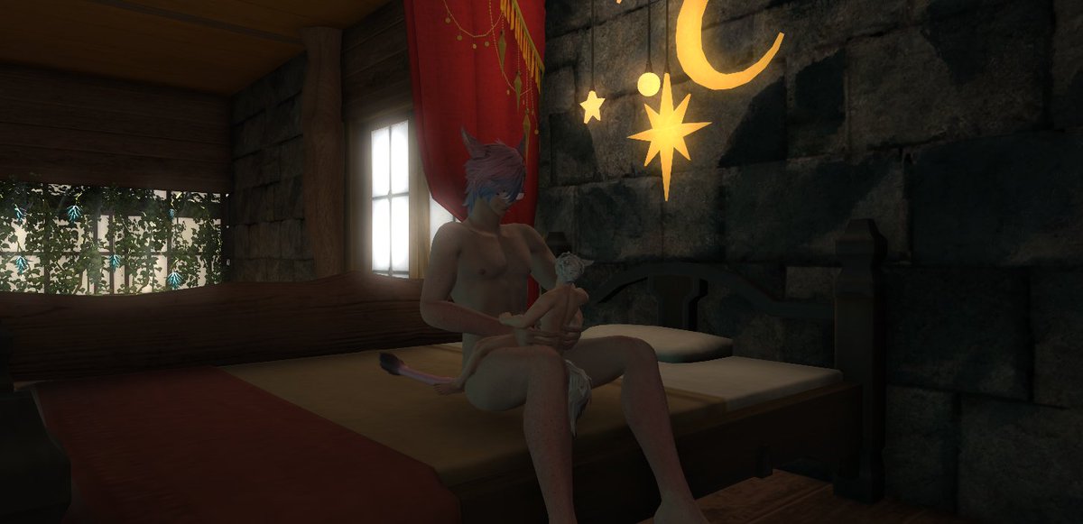 Day 4 - Role Reversal  normally when Ty and Yoichi do stuff together it normall yoichi entering Ty in a way  (this is the only thing i could think of because yoichi already can be big, small or normal)