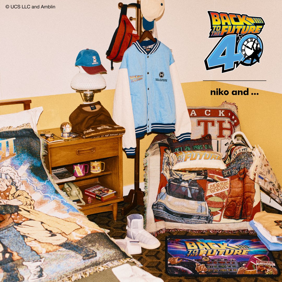 nikoand ×バック・トゥ・ザ・フューチャー ＼ 映画公開40周年を記念
