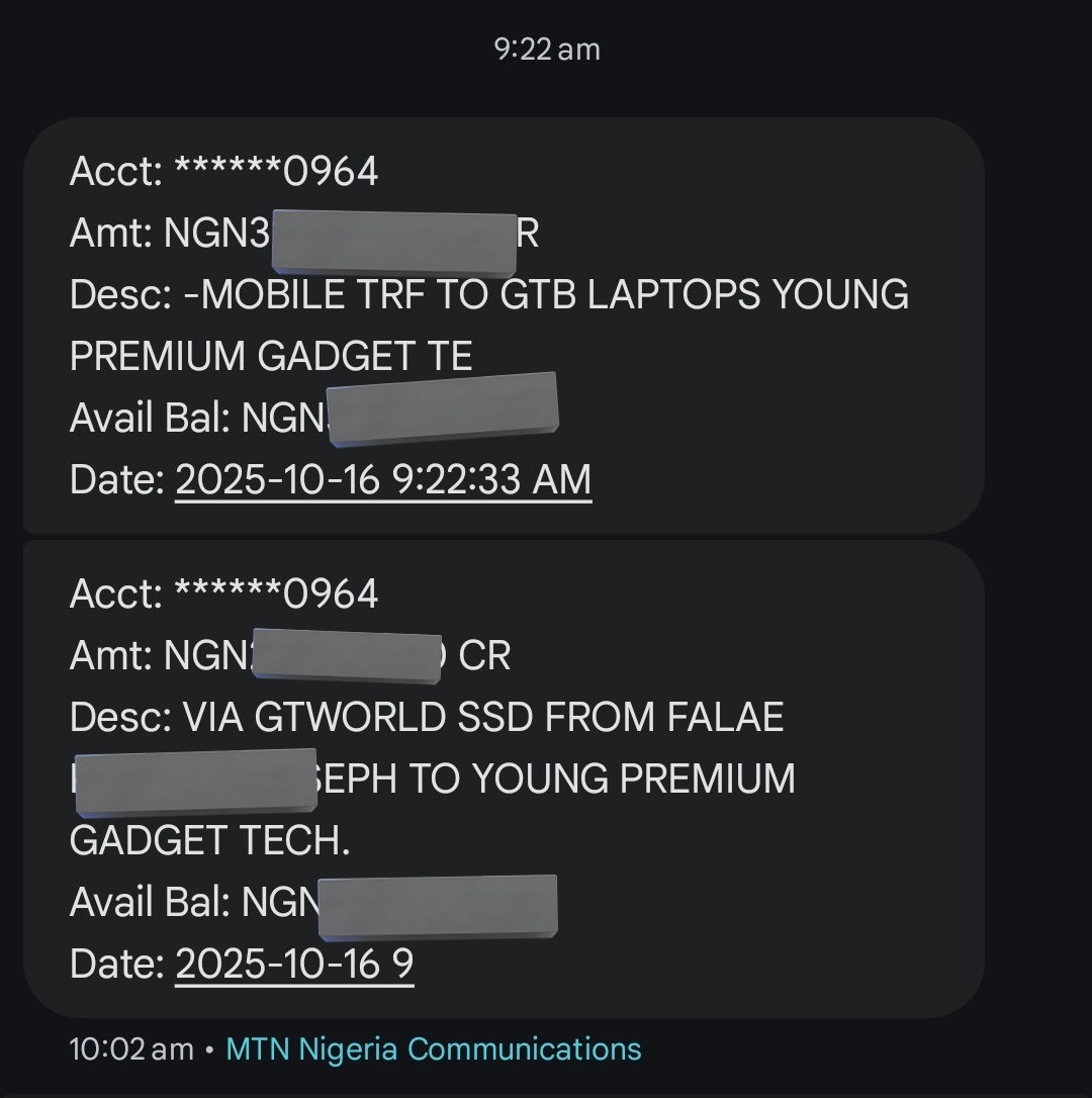 YOUNGPGTECH's tweet photo. 📍💻Twitter has been one of our best-selling platforms so far.
You all have been amazing!
We’ll keep giving you full value for your money.
#youngpgtech

Cc: @SirDavidBent @oku_yungx https://t.co/f2H4CIHUWW