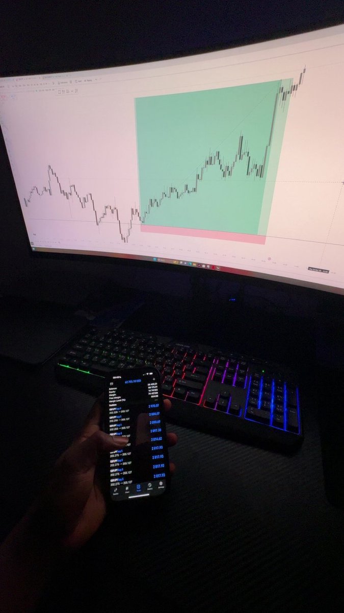 j_ayyd's tweet image. Thank You Gbpjpy $62k running..
Precise Entry. Missed Days like this icl