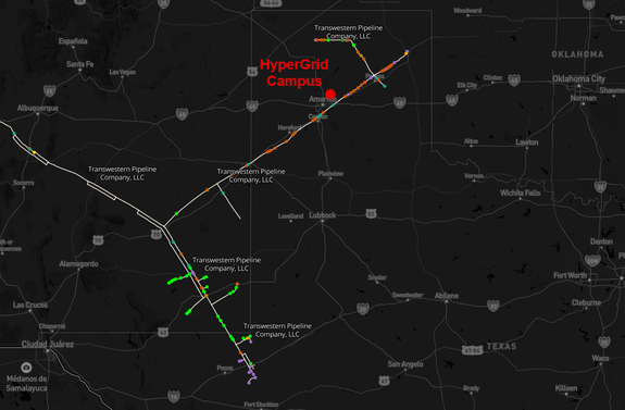 🚨 Fermi America signs gas supply deal with Energy Transfer for its HyperGrid data center campus near Amarillo, TX

- Connecting to Transwestern Pipeline in 1Q26
- Targeting 1 GW online by end of 2026, scaling to 2 GW initially
- Already secured 1.7+ GW of gas turbine capacity