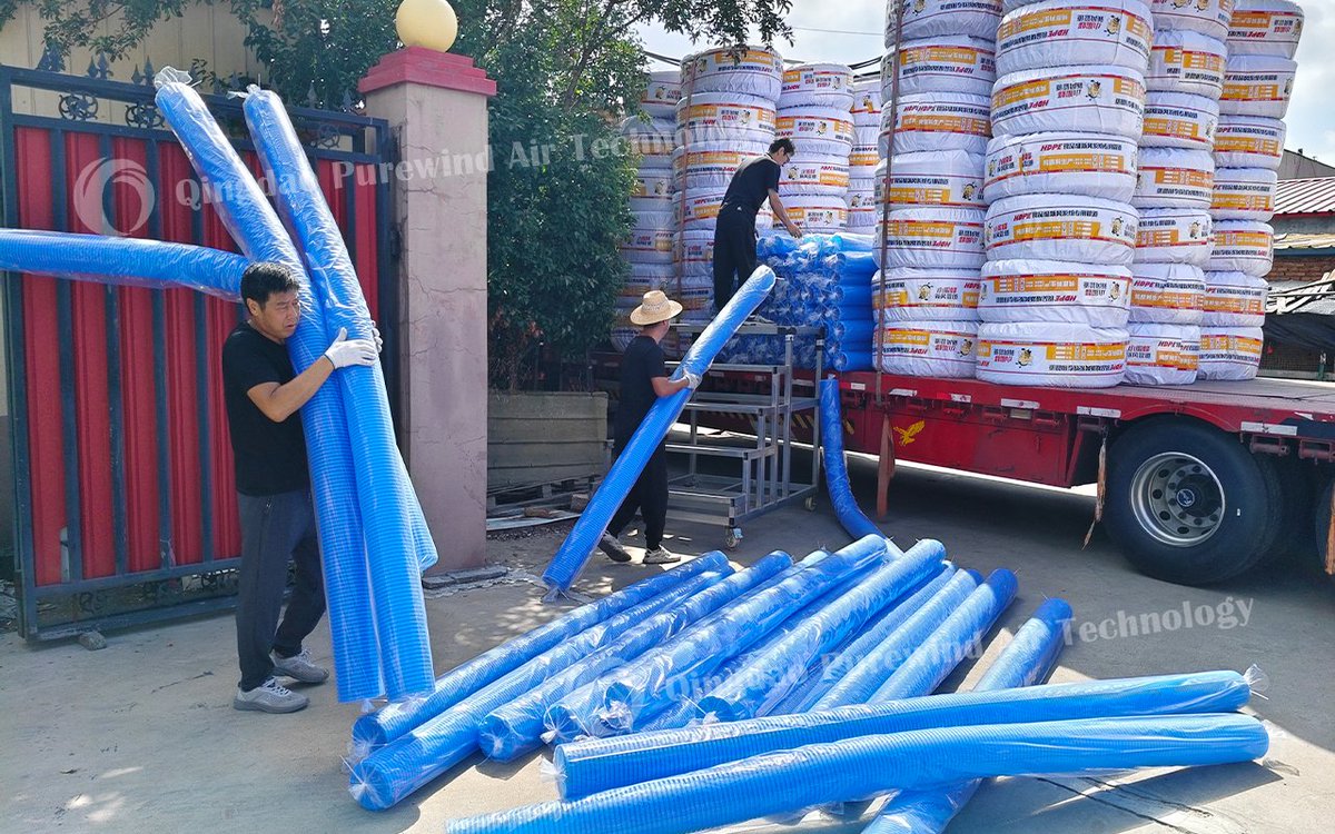 hoorayplus168's tweet image. 🌏 Shipment to Vietnam | Delivering Quality You Can Trust
👉New HDPE air ducts and accessories en route to our partners in Vietnam🇻🇳.
🌐 peducts.com 📩 info@peducts.com 📞 +86 139 6981 7238
#FreshAirSystem #VentilationDuct #HDPEPipe #HVAC #ExportToVietnam #PurewindAir