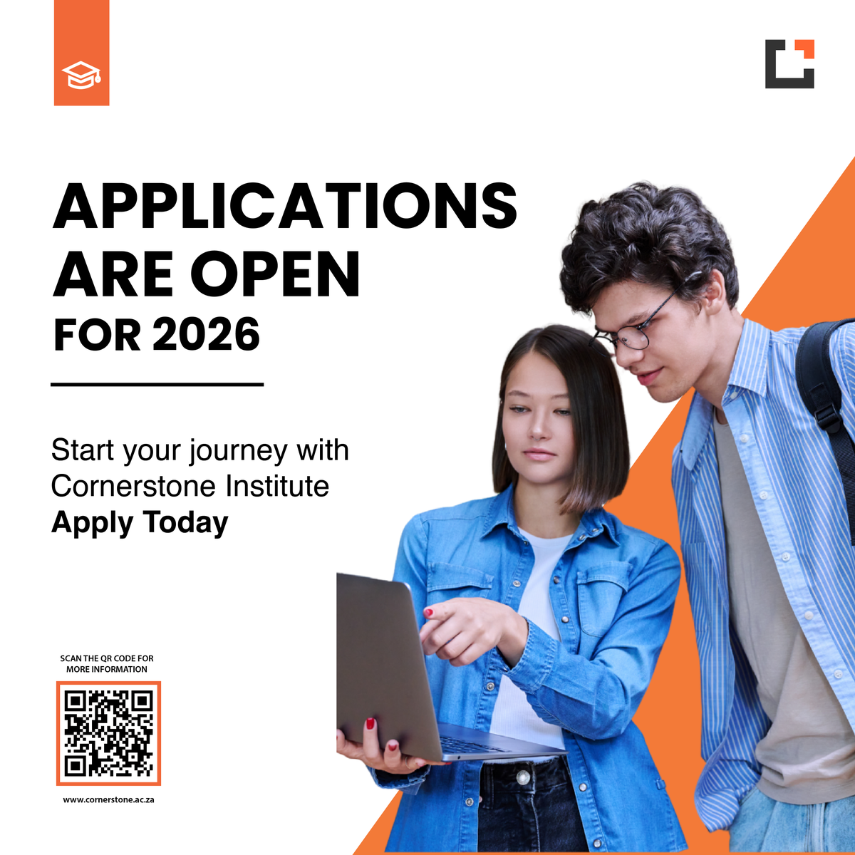 Cornerstone_CPT's tweet image. Applications are officially OPEN!
Join Cornerstone Institute for Semester 1, 2026.

Flexible. Accredited. Purpose-driven.
Apply now: eu1.hubs.ly/H0nTr960

#Highereducation #Futuregamechangers #Learntochangetheworld