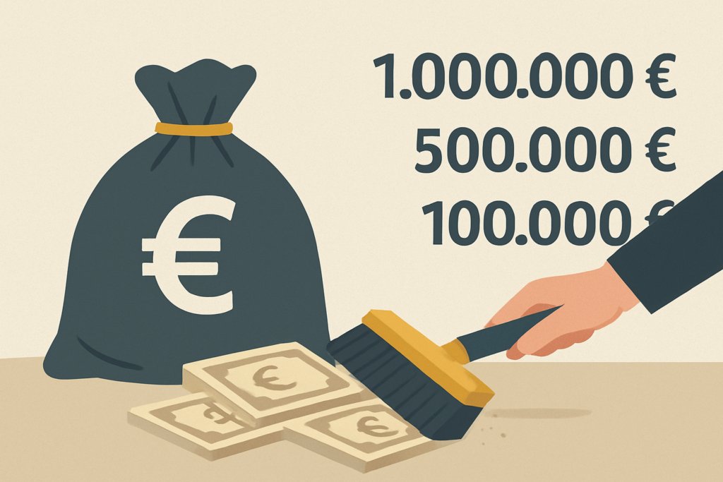 Der #HmbBfDI zieht Zwischenbilanz: 775.000 € Bußgelder bis September 2025. Davon sollen fast 500.000 € gegen ein Finanzunternehmen wegen intransparenter automatisierter Entscheidungen ergangen sein. HmbBfDI: datenschutzticker.de/2025/10/hmbbfd…