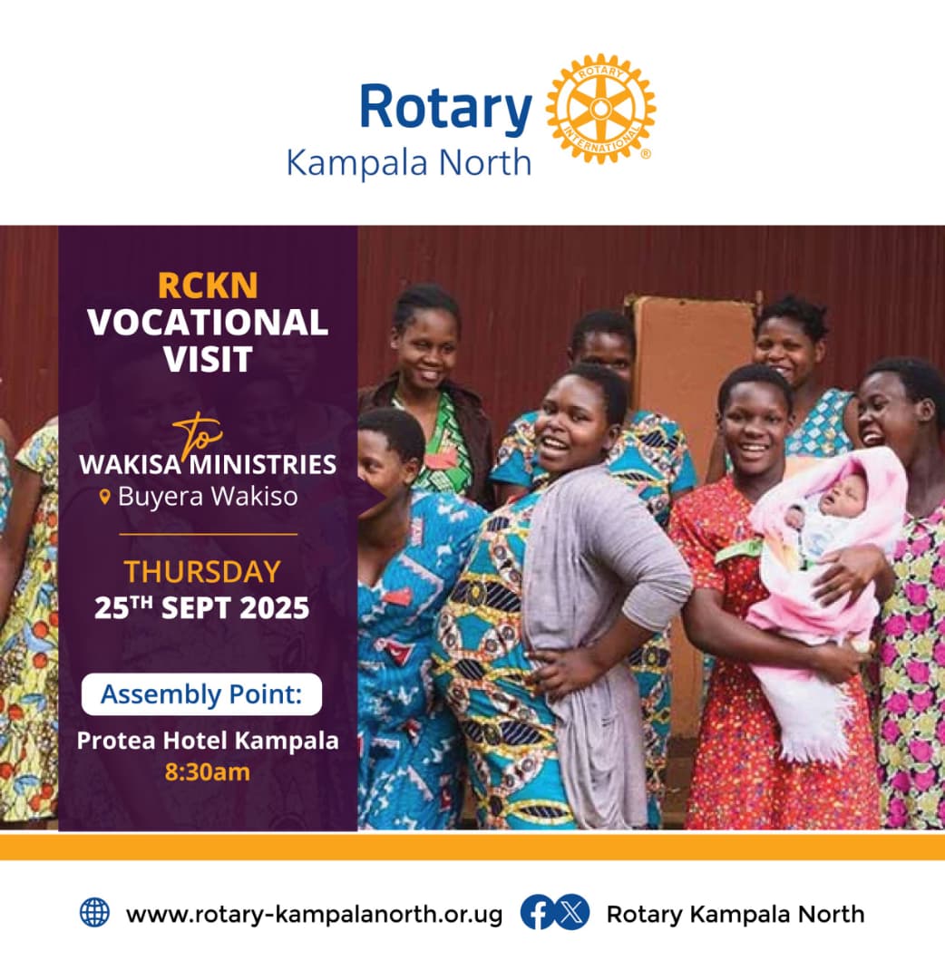 Rotary Kampala North tweet media
